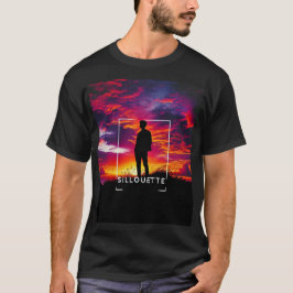 Camiseta "Silhouette Sunset-Shirt em greve