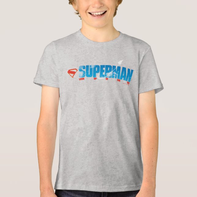 Camiseta Silhouette Superman Skybound (Frente)