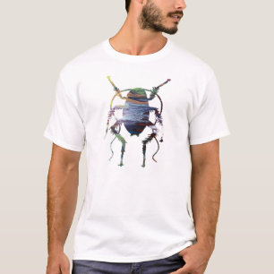 Camiseta Silhueta abstrata da barata