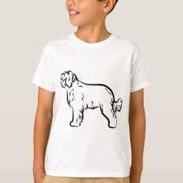 Camiseta Silhueta Clássica De Camisa-Cão