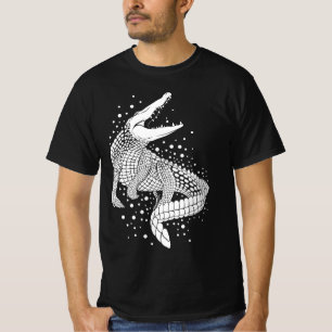 Camiseta Silhueta Crocodilo