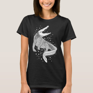 Camiseta Silhueta Crocodilo