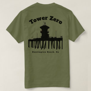Camiseta Silhueta da Torre Zero (Homens)