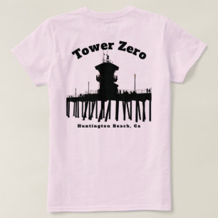 Camiseta Silhueta da Torre Zero (Mulheres)