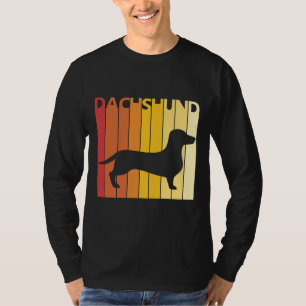 Camiseta Silhueta de Cachshund