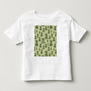 Camiseta Silhueta de cacto suculento em xícaras e vasos