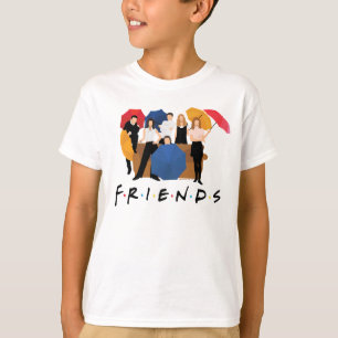 Camiseta Silhueta de caracteres AMIGOS™
