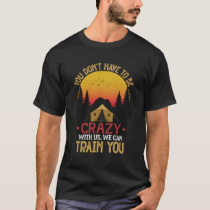 Camiseta Silhueta de Cena de Montanha e Floresta 125