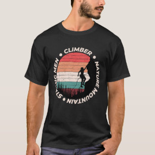 Camiseta Silhueta de Cena de Montanha e Floresta 169