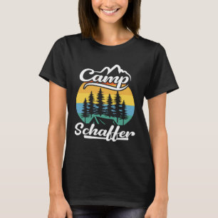 Camiseta Silhueta de Cena de Montanha e Floresta 54