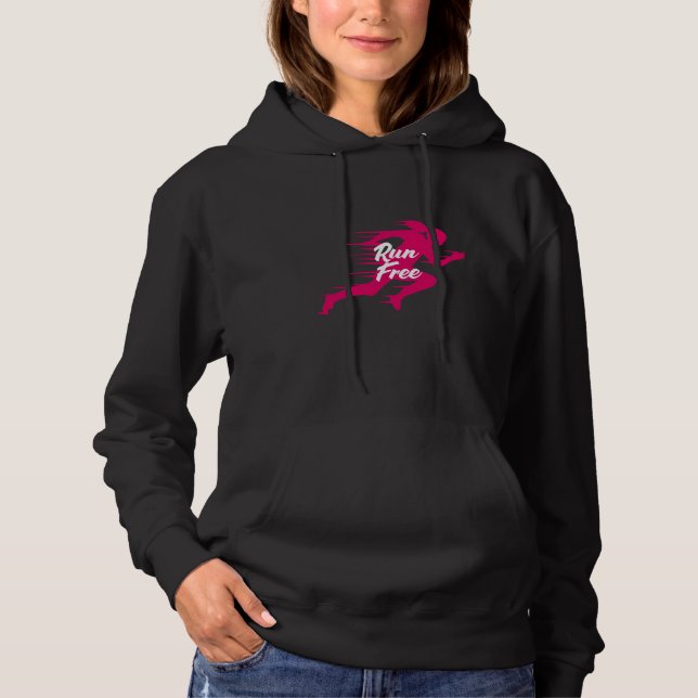 Camiseta Silhueta de Corredor Livre (Frente)