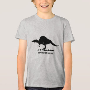 Camiseta Silhueta de Dinosaurio Spinosaurus