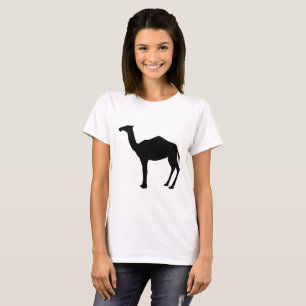 Camiseta Silhueta de Dromedário