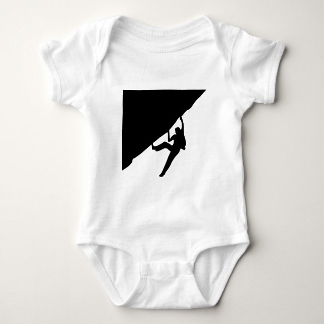 Camiseta Silhueta de Escalada (Frente)