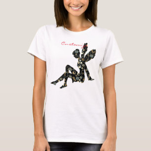 Camiseta Silhueta de Fada Thunder_Cove