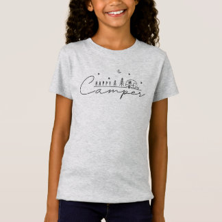 Camiseta Silhueta de Feliz Camper