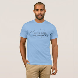 Camiseta Silhueta de Feliz Camper