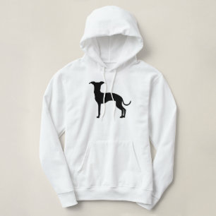 Camiseta Silhueta De Galgo Italiano Preto (Ou A Sua Cor)