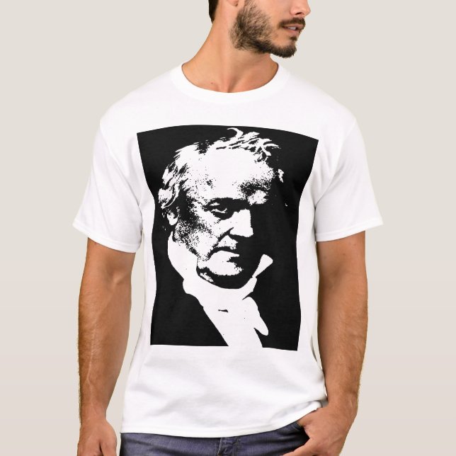 Camiseta Silhueta de James Buchanan (Frente)
