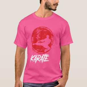Camiseta Silhueta de Karate