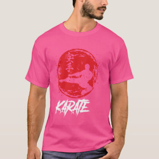 Camiseta Silhueta de Karate