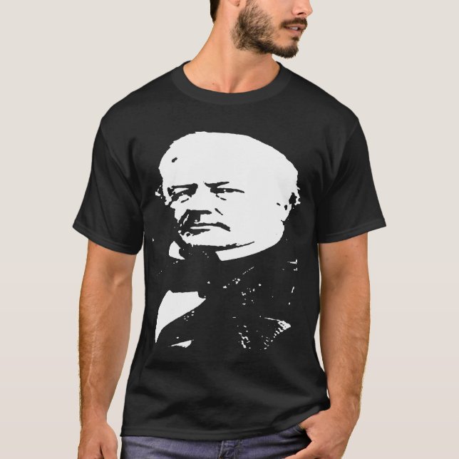 Camiseta Silhueta de Millard Fillmore (Frente)