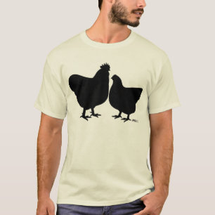 Camiseta Silhueta de Orpington