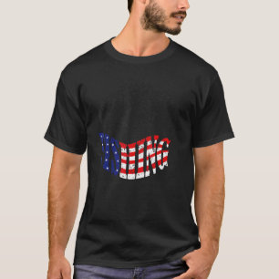 Camiseta Silhueta de Robalo USA Caça de Robalo 1