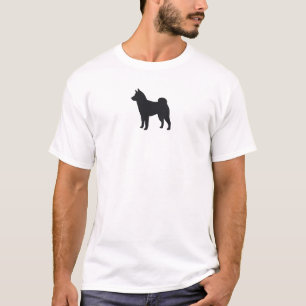 Camiseta Silhueta de Shiba Inu