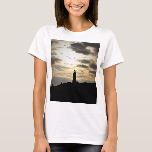 Camiseta Silhueta do farol (Frente)