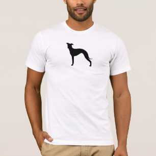 Camiseta Silhueta do Galgo Italiano
