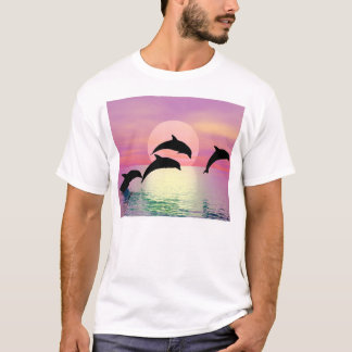 Camiseta Silhueta do golfinho