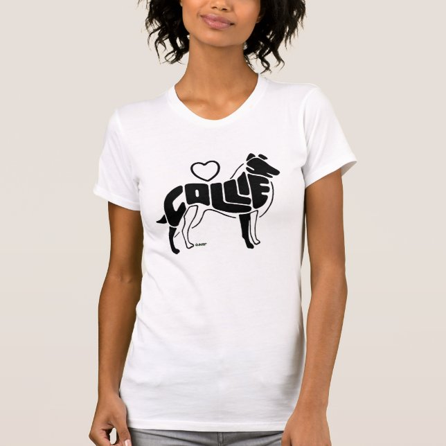 CAMISETA SILHUETA DOS COLLIES (Frente)