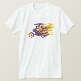 Camiseta Silhueta Gráfica do Triciclo Filipino Orgulho Pino