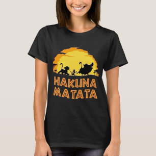 Camiseta Silhueta Hakuna Matata