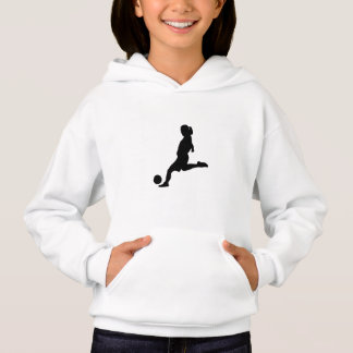 Camiseta Silhueta Jogadora De Futebol