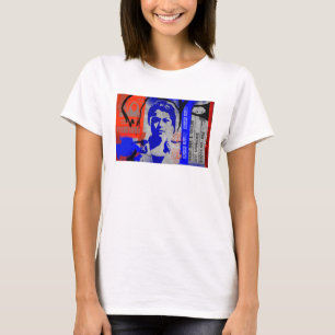 Camiseta Silhueta órfão do preto   Beth Childs