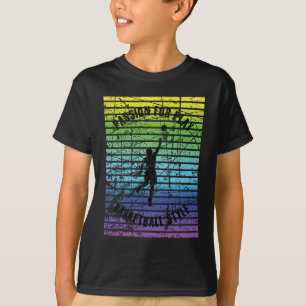 Camiseta Silhueta Preta De Um Jogador De Basquete Contra A