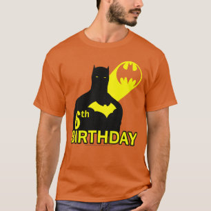 Camiseta Silhueta retro do DC Comics Batman 6º Aniversário
