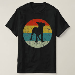 Camiseta silhueta rottweiler retro vintage 70s