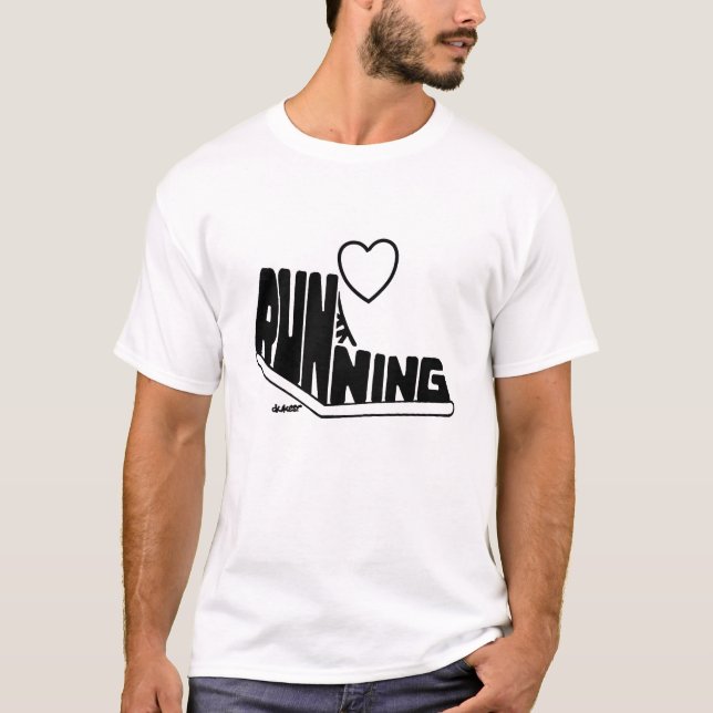 CAMISETA SILHUETA RUNNING (Frente)