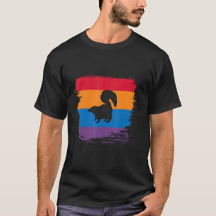 Camiseta Silhueta Sombra do Skunk com Sinalizador Colorido