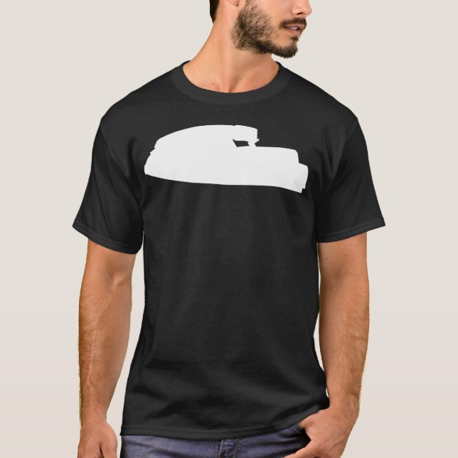 Camiseta Silhueta Standup Jet Retro JS 550 _1 (Frente)