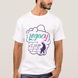 Camiseta Silhueta Street Art Grafite Legacy Est 19