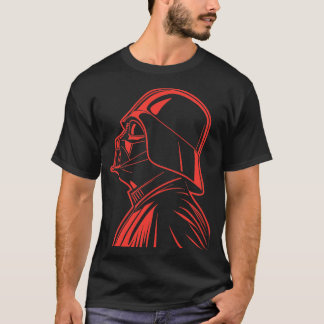 Camiseta Silhueta Vermelha