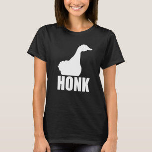 Camiseta Silhuette Animal de Ganso de Honk Duck