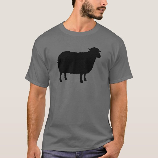 Camiseta Silhuette Black Sheep (Frente)