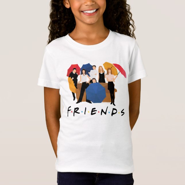 Camiseta Silhuette de caracteres AMIGOS™ (Frente)