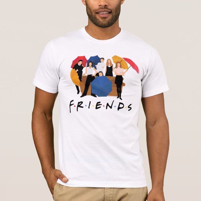 Camiseta Silhuette de caracteres AMIGOS™ (Frente)