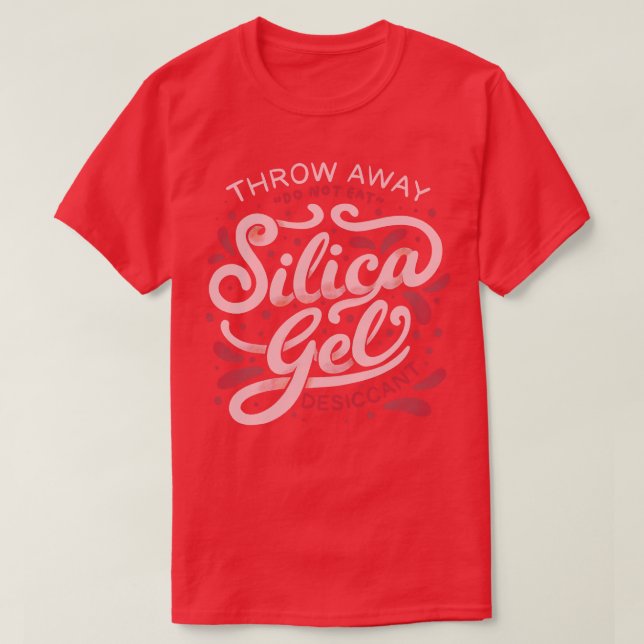 Camiseta Silica Gel Lettering por Tobe Fonseca (Frente do Design)